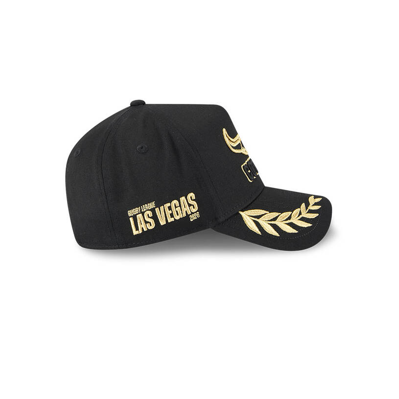 Cowboys New Era 9FORTY A-FRAME Vegas Black & Gold Cap3