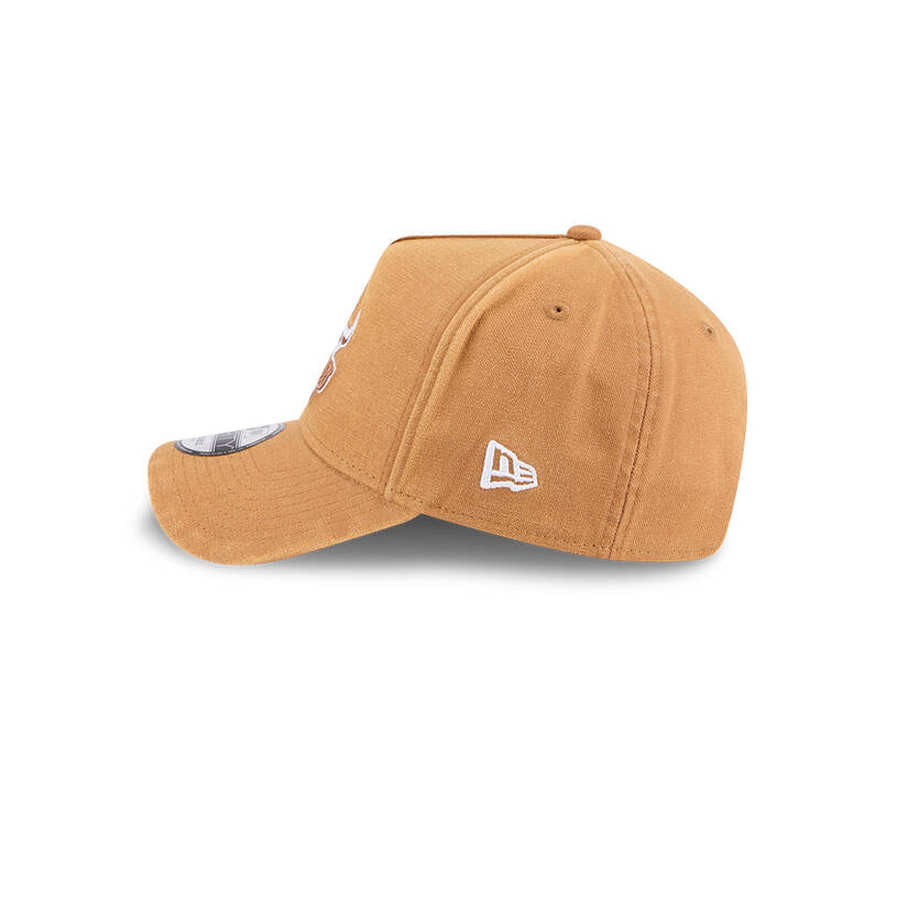Cowboys New Era 9Forty A-Frame Bronze Canvas Cap3