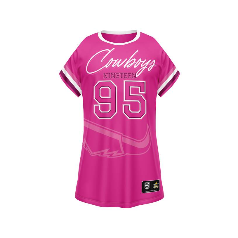 Cowboys Fuchsia Force Girls Dress0