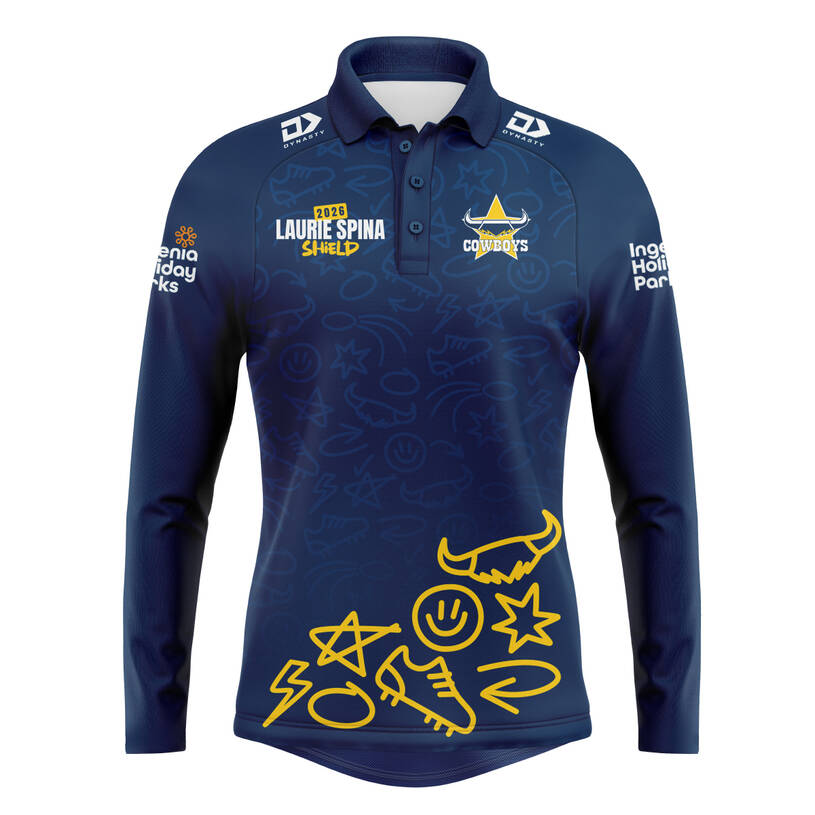 2026 LAURIE SPINA MENS  LONG SLEEVE POLO