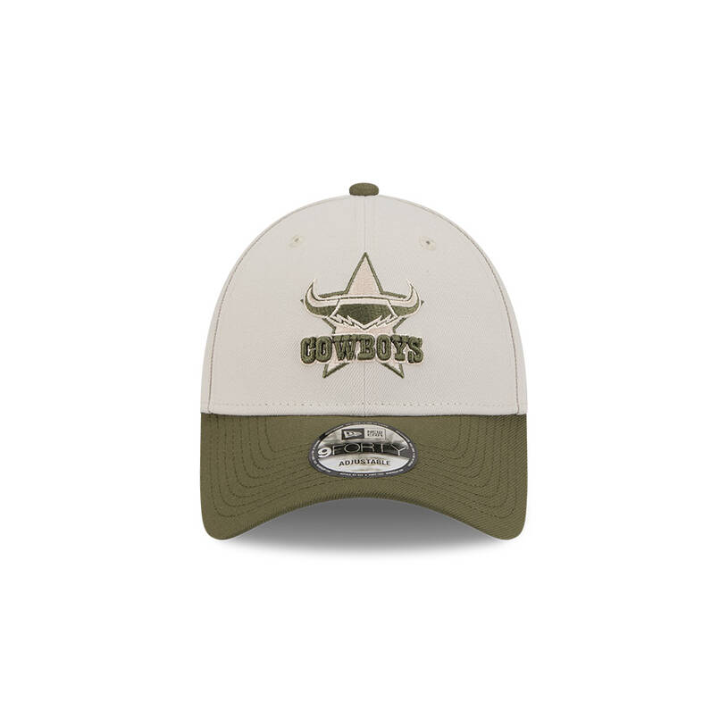 Cowboys New Era 9FORTY Stone & Olive Cap1