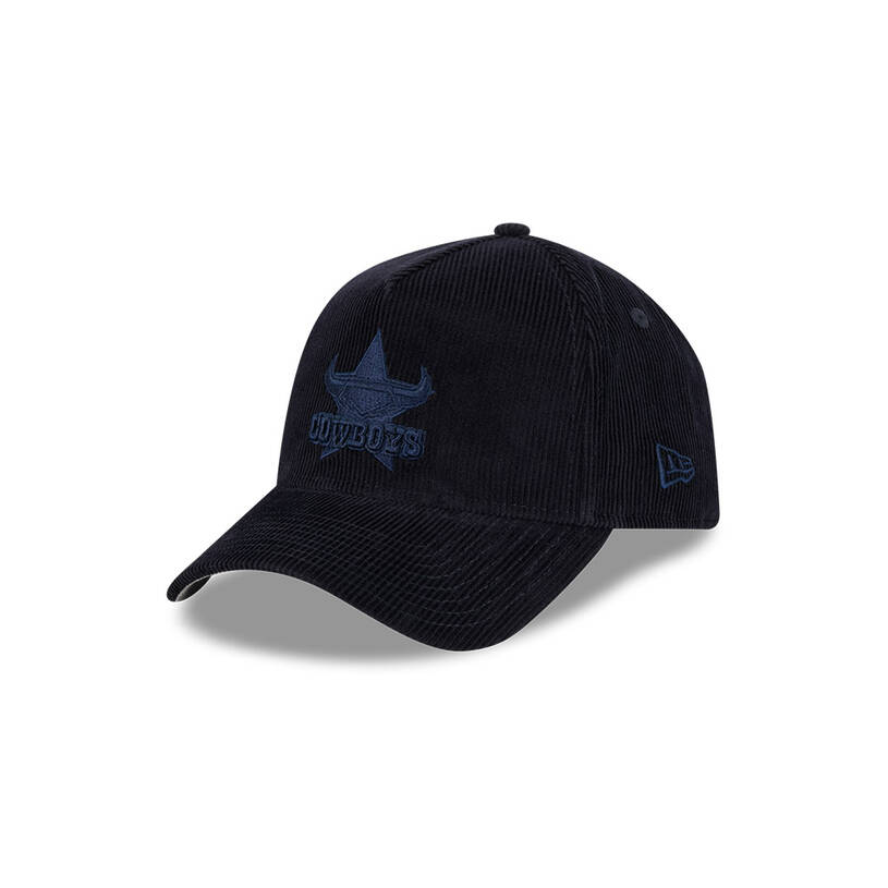 Cowboys New Era 9FORTY A Frame Black Corduroy Cap0