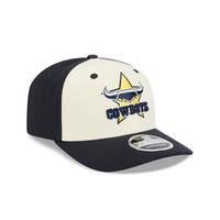 Cowboys New Era 9SEVENTY Stretch Snap Black & Cream Adjustable Cap2