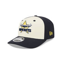 Cowboys New Era 9SEVENTY Stretch Snap Black & Cream Adjustable Cap0