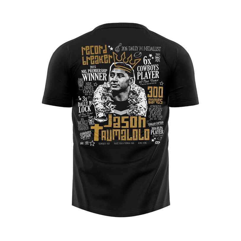 2026 Kids Jason Taumalolo 300 Games Special Edition Tee1