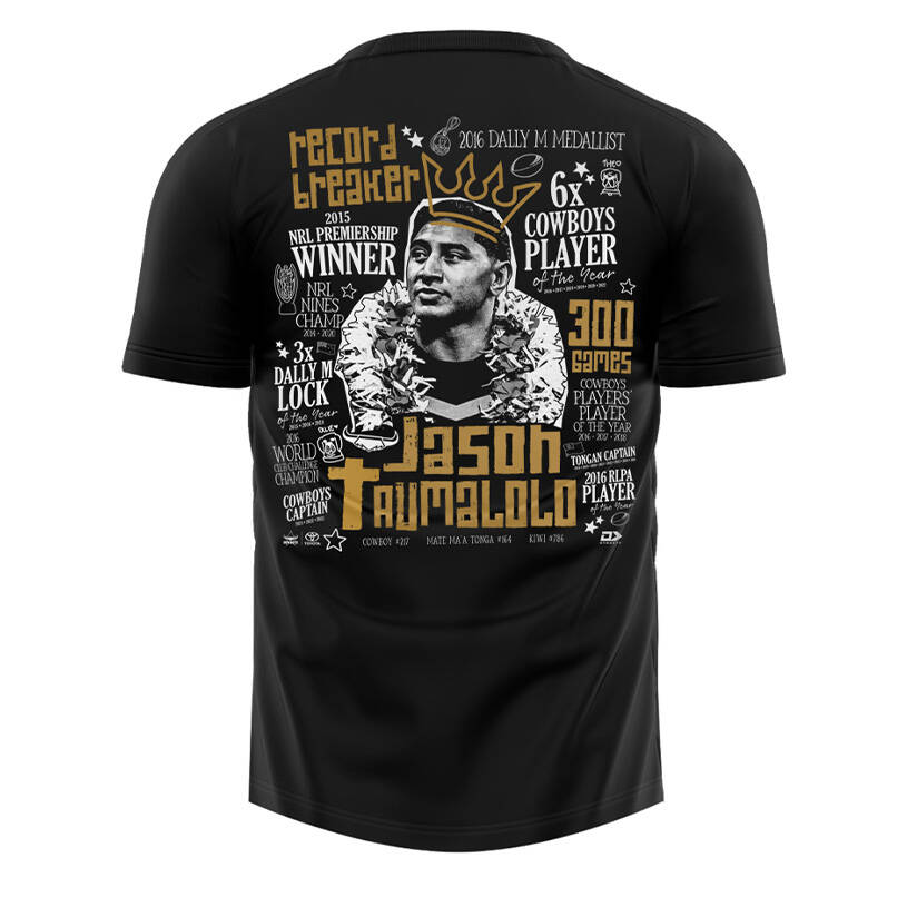 2026 Adults Jason Taumalolo 300 Games Special Edition Tee1