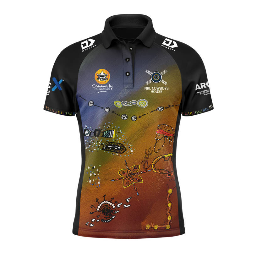 2026 NRL COWBOYS HOUSE WOMENS POLO