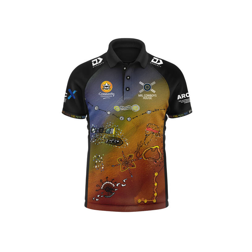 2026 NRL COWBOYS HOUSE JUNIOR POLO0