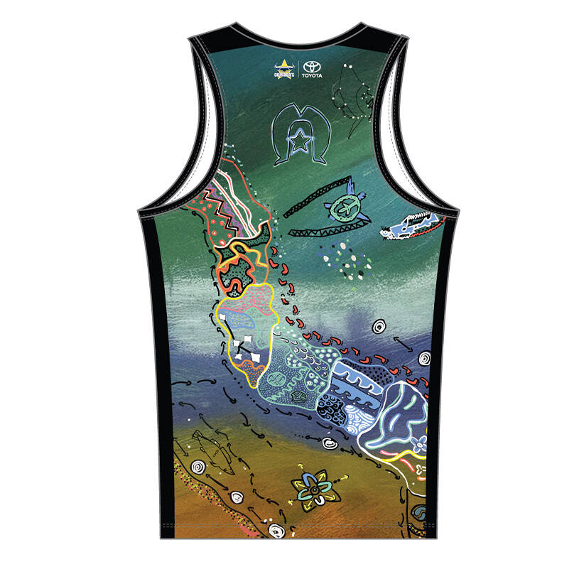 2026 NRL COWBOYS HOUSE MENS SINGLET1