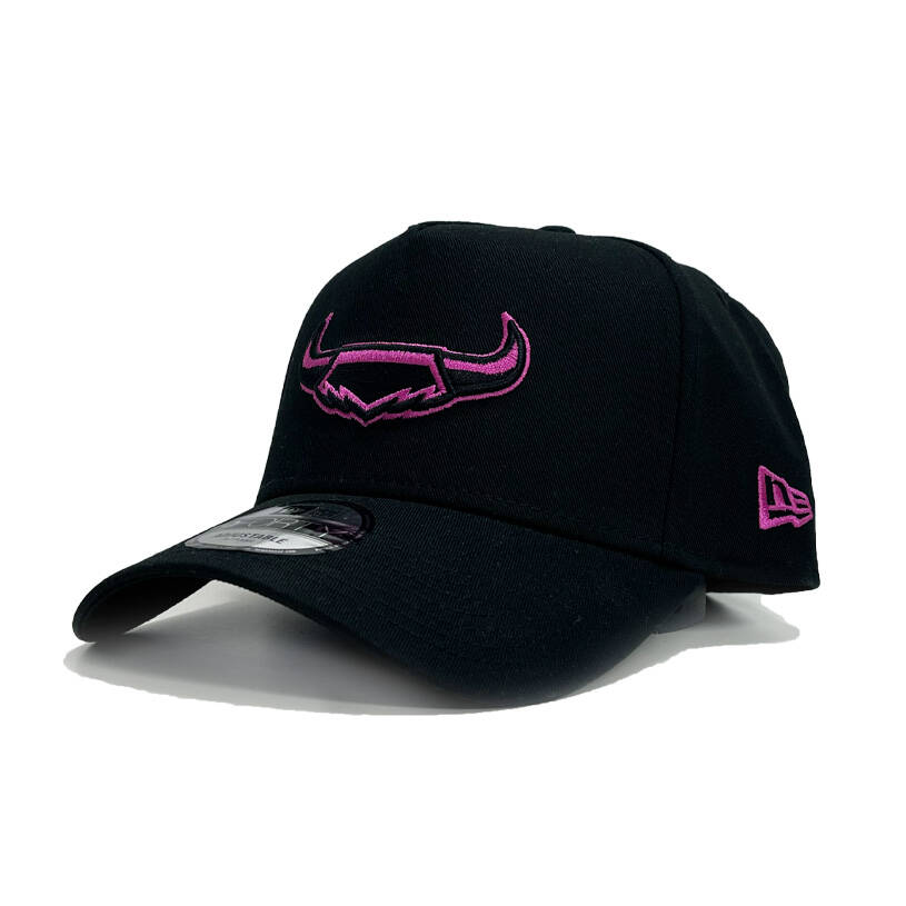 Cowboys New Era 9FORTY A Frame Black & Hot Pink Cap