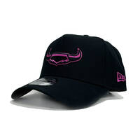 Cowboys New Era 9FORTY A Frame Black & Hot Pink Cap0