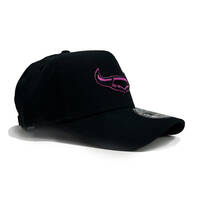 Cowboys New Era 9FORTY A Frame Black & Hot Pink Cap1