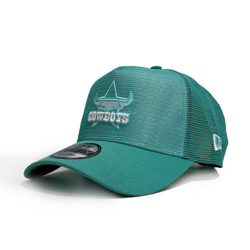 Cowboys New Era 9FORTY A Frame Blue Tint Mesh Trucker Cap