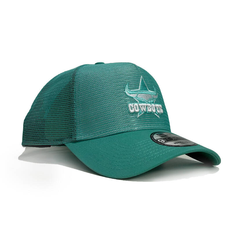 Cowboys New Era 9FORTY A Frame Blue Tint Mesh Trucker Cap1