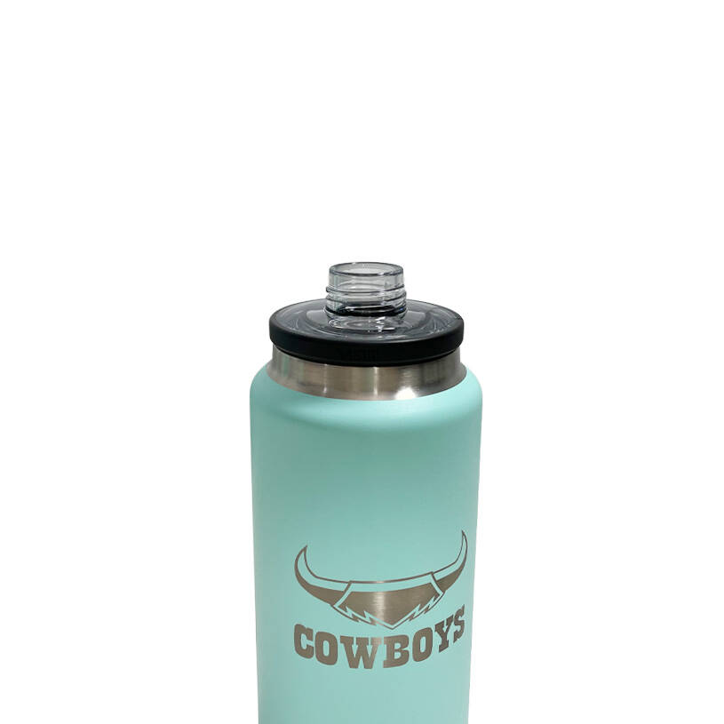 Cowboys YETI Rambler 36oz Chug Cap Bottle - Seafoam2
