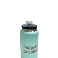 Cowboys YETI Rambler 36oz Chug Cap Bottle - Seafoam2