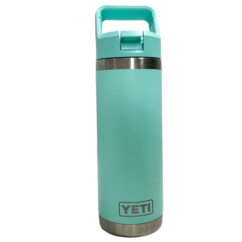 Cowboys YETI Rambler 18oz Straw Bottle - Seafoam1
