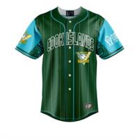 RLWC26 Adult Baseball Shirt - Cook Islands0