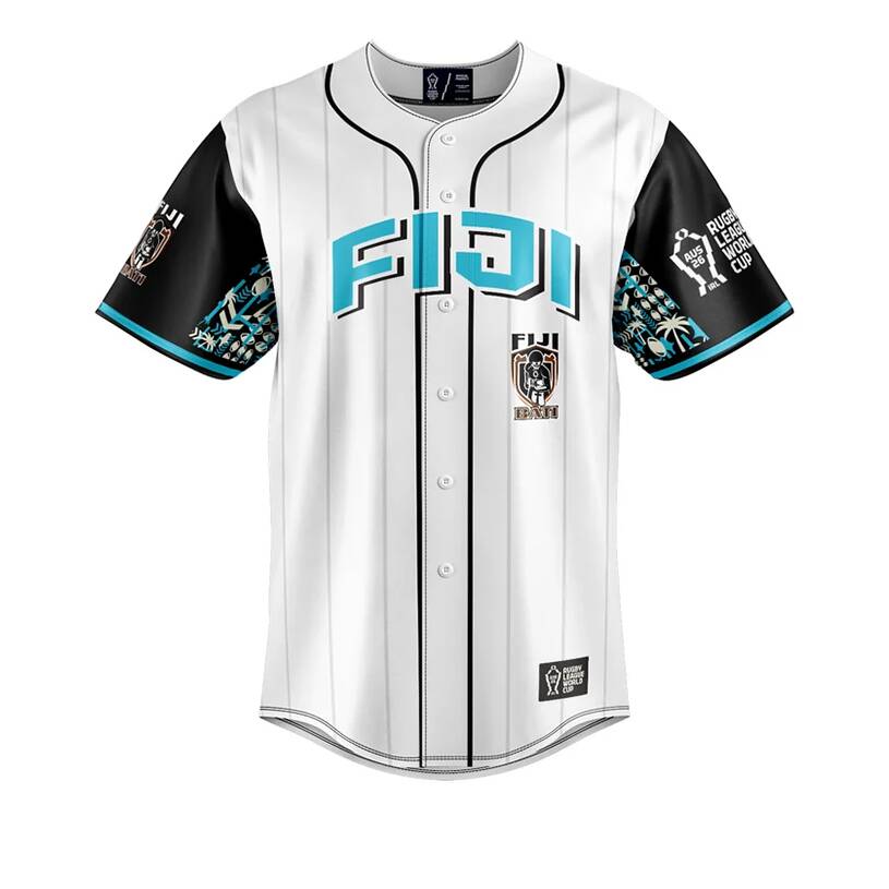 RLWC26 Adult Baseball Shirt - Fiji