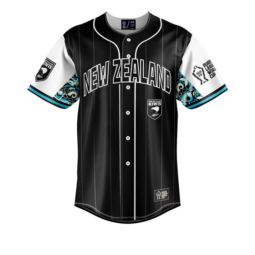 RLWC26 Adult Baseball Shirt - New Zealand