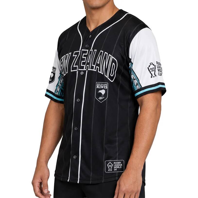 RLWC26 Adult Baseball Shirt - New Zealand1