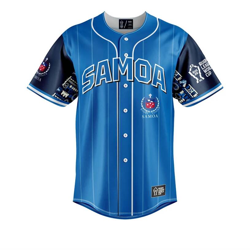 RLWC26 Adult Baseball Shirt - Samoa