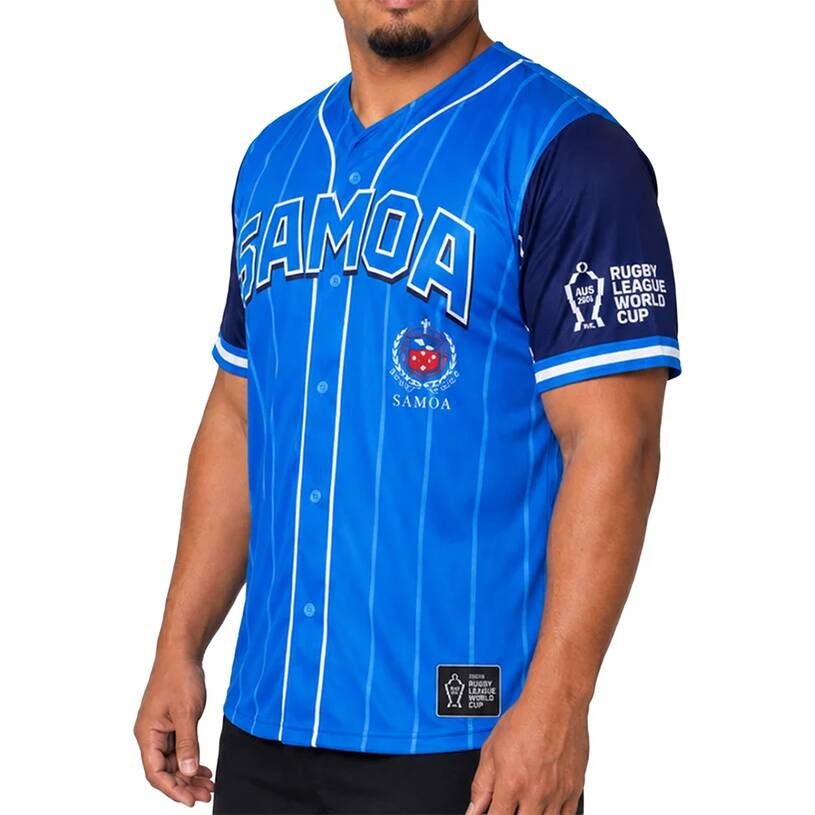 RLWC26 Adult Baseball Shirt - Samoa1