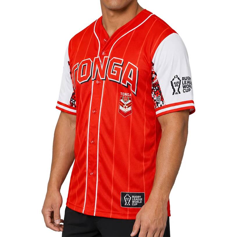 RLWC26 Adult Baseball Shirt - Tonga1