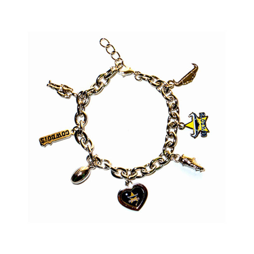 Silver Plated Charm Bracelet0