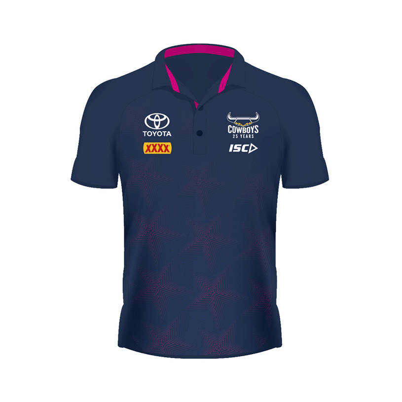 2020 Ladies Performance Polo - Navy/Pink0