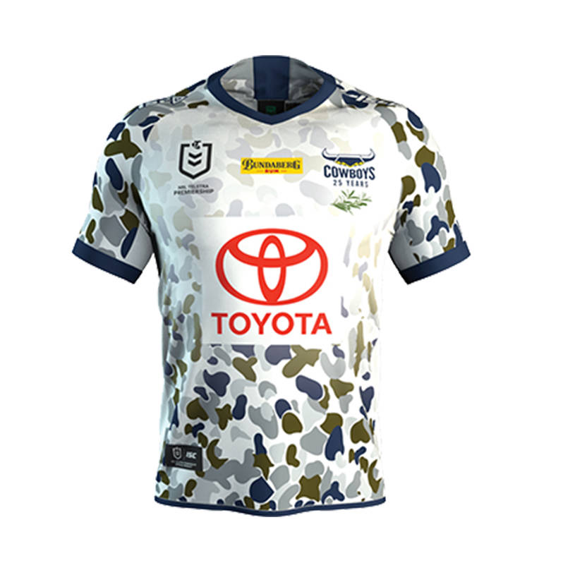 nrl cowboys jersey