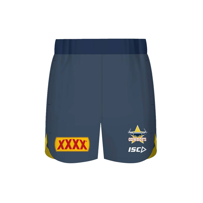 2020 Mens Pre-Season Training Shorts - Steel/Yellow0