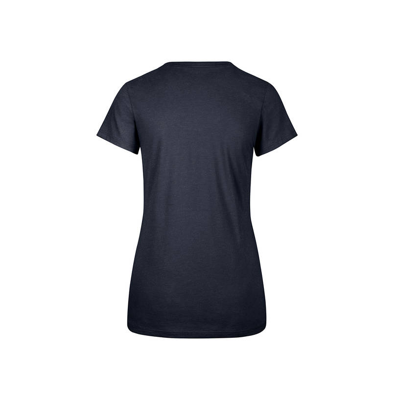 Ladies Navy Sparkle Dip Club Scoop Tee1