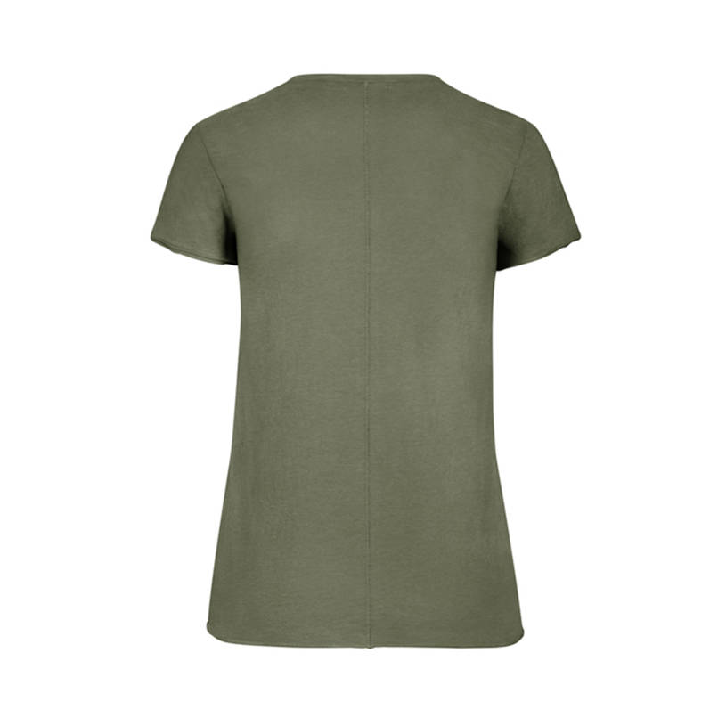 Womens Brand 47 Olive Fader Crew Tee1