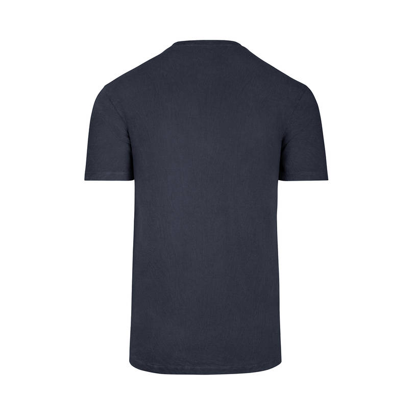 Brand 47 Mens Navy Ink Overlay Flatiron Tee1
