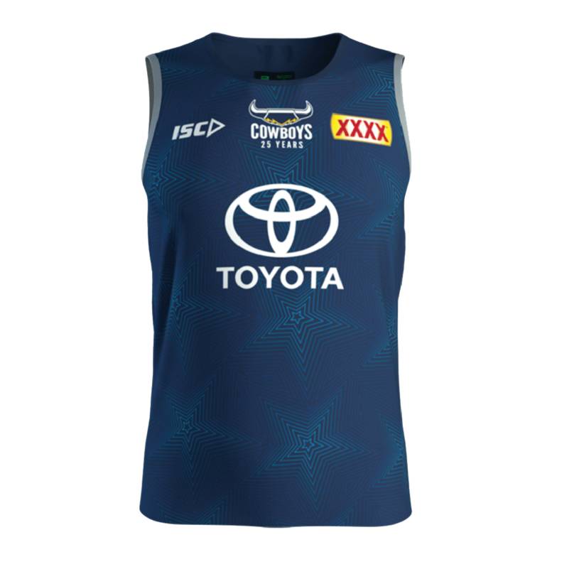 2020 Mens Training Singlet - Navy0