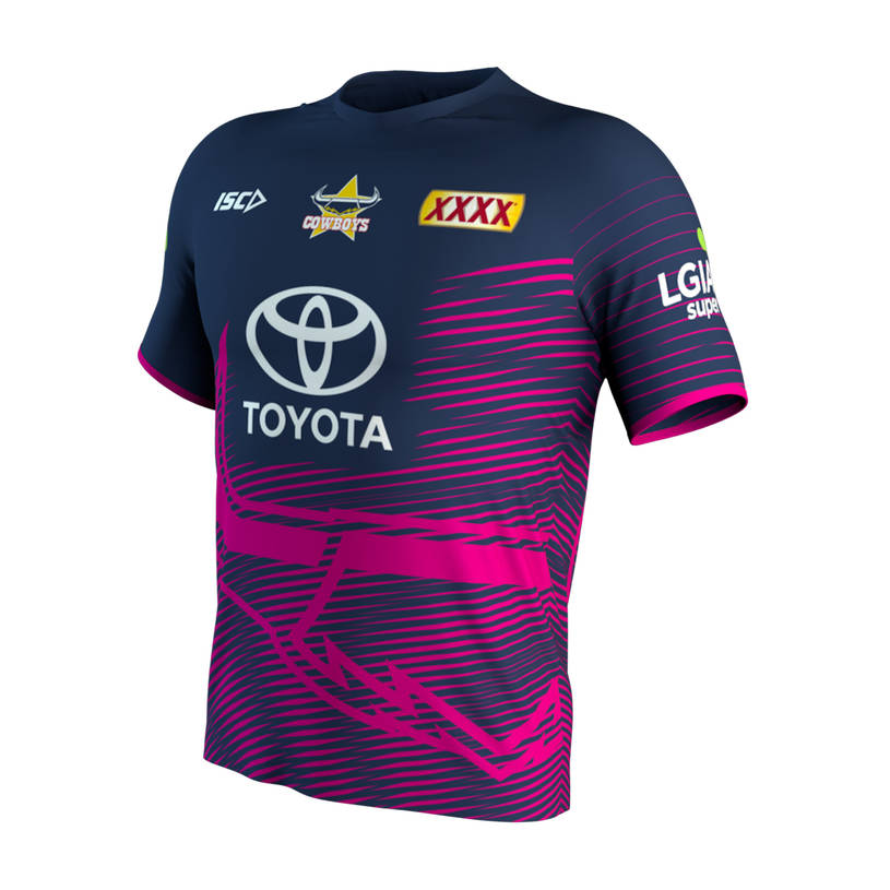 2019 Mens Training Tee - Pink1