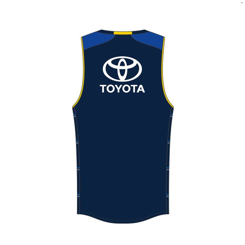 2021 Kids Training Singlet - Navy1